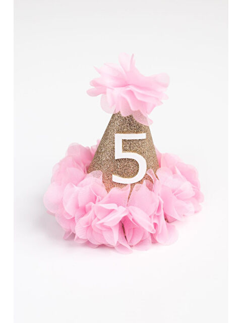 Le Mabelle Pembe 5 Yaş Huni Doğum Günü Klips Toka - S000383983-20024