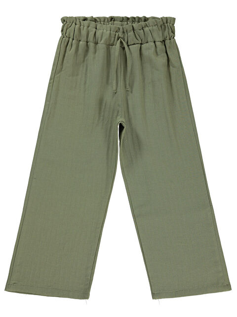 Civil Girls Kız Çocuk Pantolon 10-13 Yaş Haki