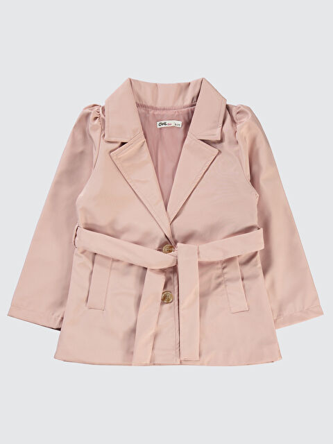 Civil Girls Kız Çocuk Ceket 6-9 Yaş Pudra - S000200451-7152