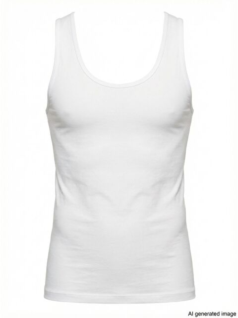 C&City C11002 Erkek Atlet Korse Beyaz