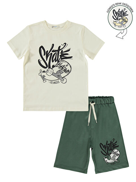 Civil Boys Erkek Çocuk Takım 6-9 Yaş Haki