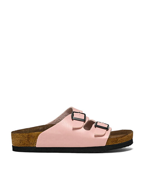 TONNY BLACK Çocuk Unisex Rahat Kalıp Poli Taban Çift Tokalı Terlik - S000051403-20024