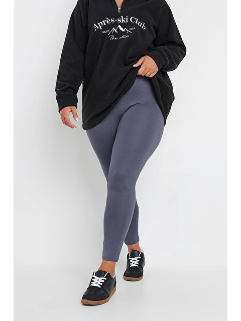 Stil Diva Büyük Beden Vücudu Saran Elastanlı Streç Tayt 143595 - S000072985-29351