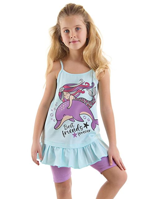 Denokids Best Friends Kız Çocuk Tunik Tayt Takım - S000141706-23173