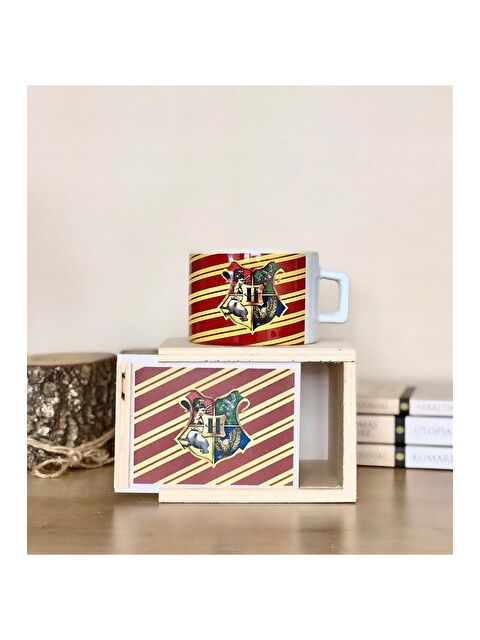 Bam Hediyelik Eşya Hogwarts Tasarımlı Kutulu Kupa - S000290298-23173