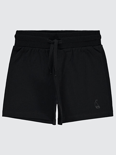 Civil Boys Erkek Çocuk Şort 10-13 Yaş Siyah