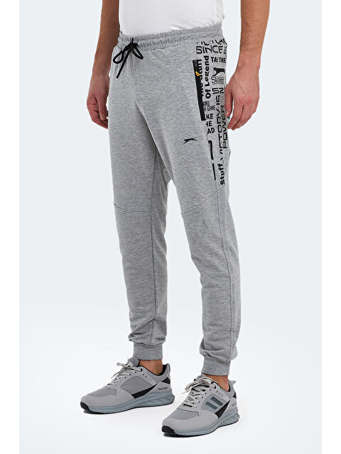 SLAZENGER YARD Erkek Eşofman Altı Gri - S000013460-20600