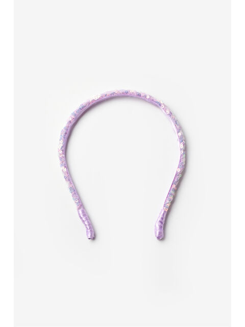 Le Mabelle Lila Pullu Kız Çocuk Taç - S000319590-17878