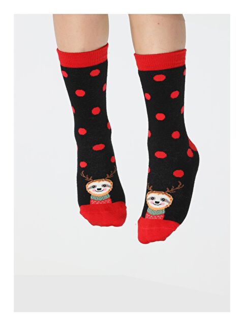 Casabony Like Deer Puanlı Kız Çocuk Çorap - S000041939-37333