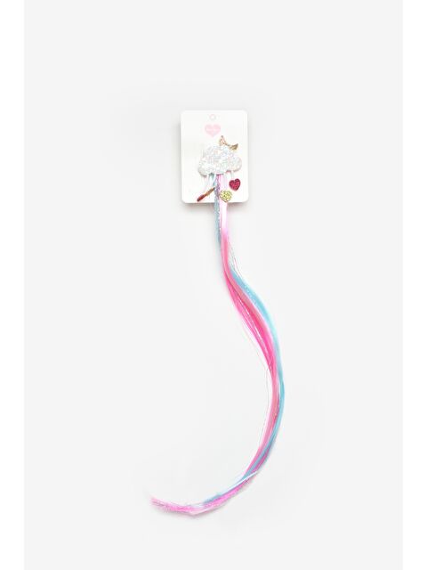 Le Mabelle Çok Renkli Bulut Figürlü Saçlı Kız Çocuk Toka - S000319665-23173