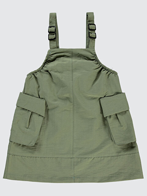 Civil Girls Kız Çocuk Elbise 2-5 Yaş Haki