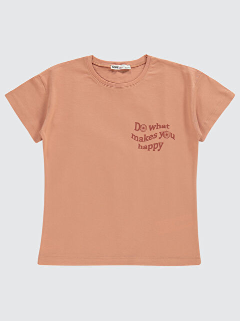 Civil Girls Kız Çocuk Tişört 6-9 Yaş İtalyan Kili - S000199731-18657