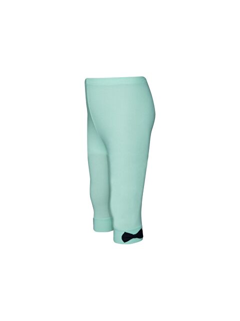 Lovetti Soft Yeşil Kız Çocuk Renkli Fiyonklu Kapri - S000040109-29488