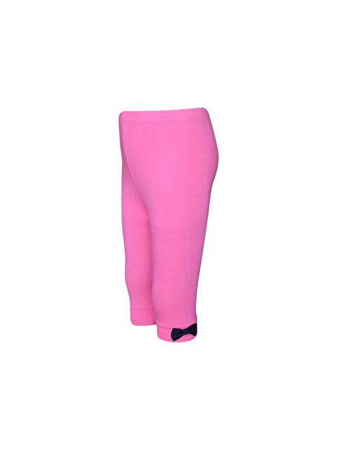 Lovetti Şeker pembe Kız Çocuk Renkli Fiyonklu Kapri - S000040109-20021