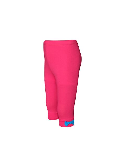 Lovetti Koyu Fuşya Kız Çocuk Renkli Fiyonklu Kapri - S000040109-19449