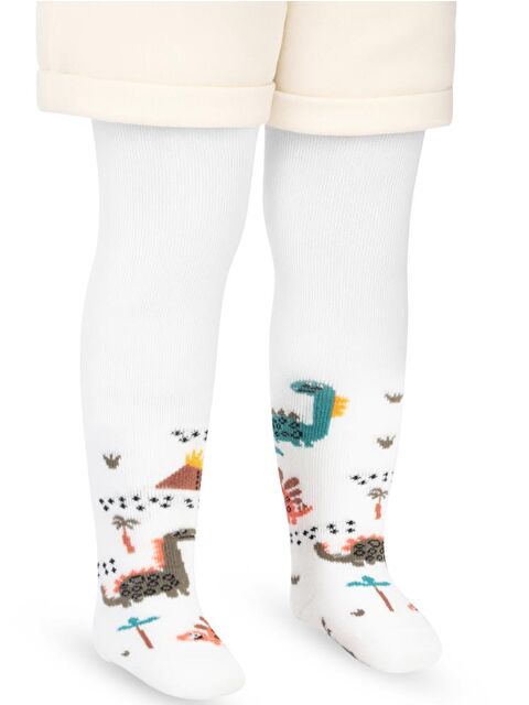 Civil Baby Dinozor Havlu 6-18 Ay Bebek Erkek Külotlu Çorap - S000471918-19965