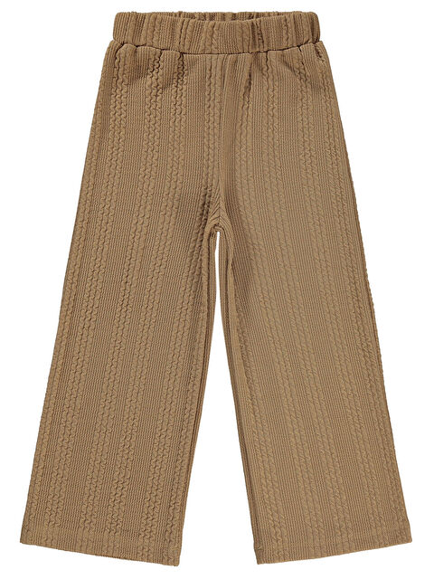 Civil Girls Kız Çocuk Pantolon 6-9 Yaş Bej