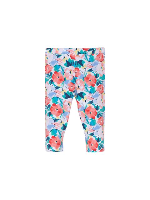 Lovetti Kız Çocuk Watercolor Meadow  Desen Kapri - S000053585-23173