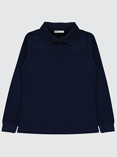 Civil Girls Kız Çocuk Sweatshirt 6-9 Yaş Lacivert - S000198801-21164