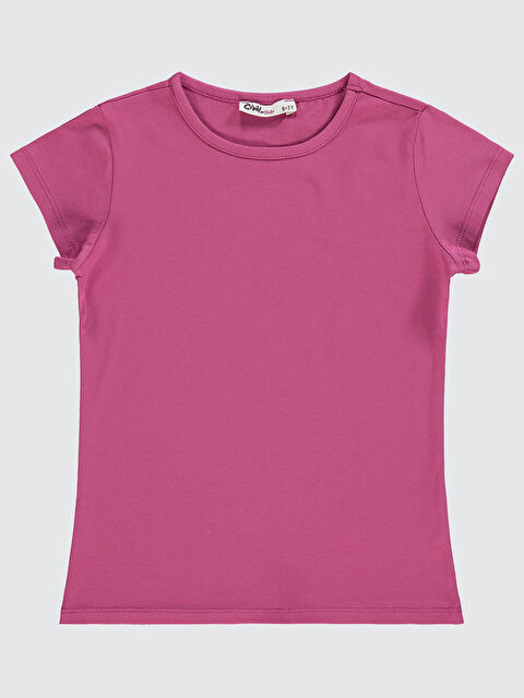 Civil Girls Kız Çocuk Tişört 10-13 Yaş Leylak Pusu - S000198903-17878