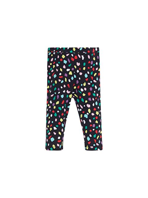 Lovetti Kız Çocuk Cutouts Shape Desen Kapri - S000053606-23173