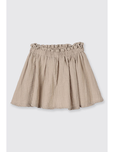 Panço Kız Bebek Müslin Bej Etek - S000471041-19928