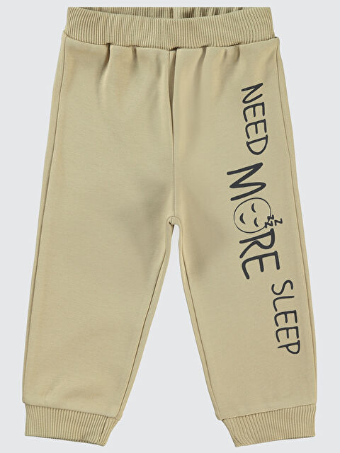 Civil Baby Kız Bebek Patiksiz Tek Alt 6-18 Ay Sütlü Kahve