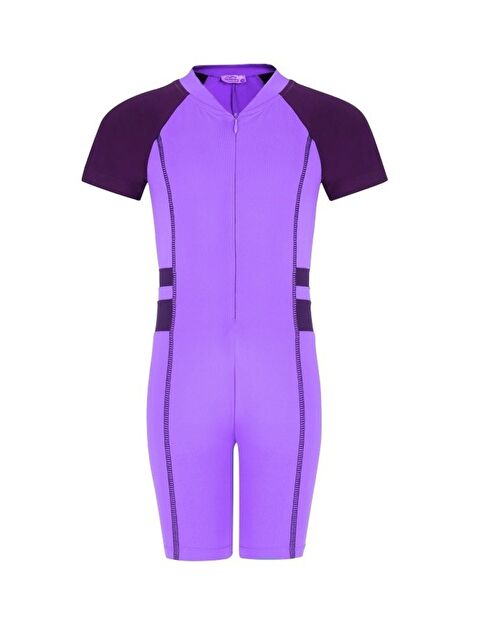 Formo Çocuk Hızlı Kuruyan Yüzücü Kısa Kollu Sörfçü Mayo