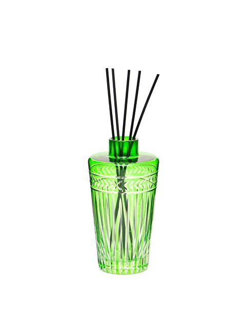 Missi Yeşil Kristal Kesme Cam Şişe Oud Vanilya Oda Kokusu (23 cm) - S000346920-18194