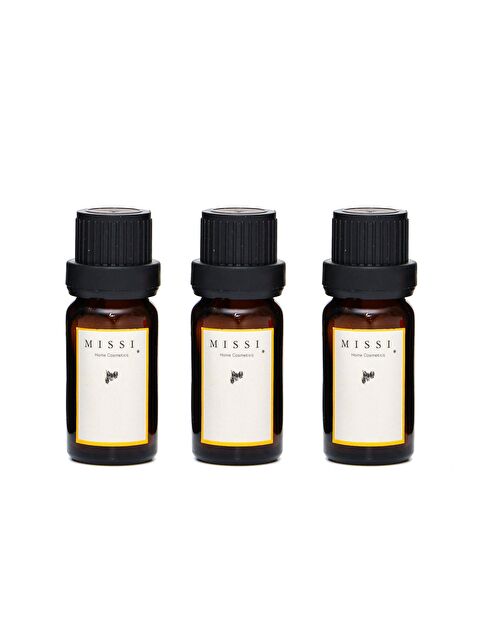 Missi 3 adet Yün Çamaşır Kurutma Topu İçin Esans Seti (Black Vanilya-Dark Amber-Yasemin Sandal) - S000336430-19413