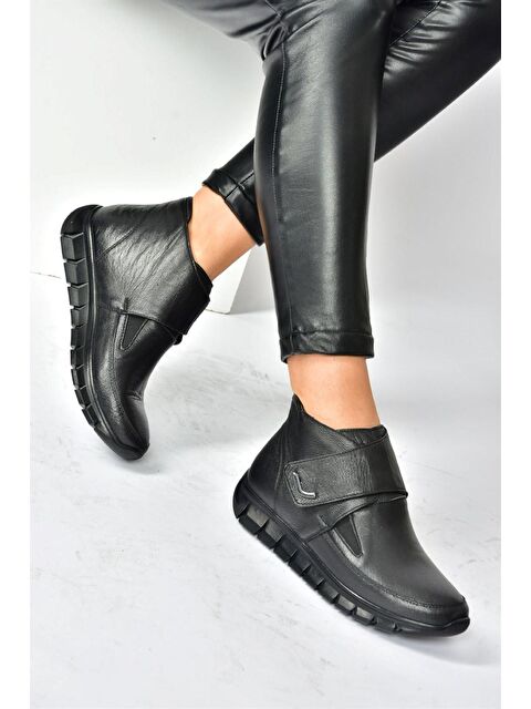 Fox Shoes N5553610 Siyah Kadın Bot - S000054467-19351