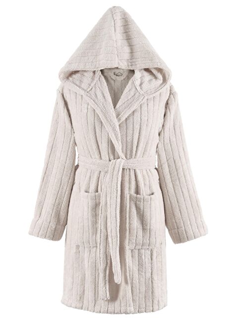 Zeynep Tekstil Comfy | Kapüşonlu Wellsoft Peluş Sabahlık | Robdeşambr |  Bornoz - S000066728-19966