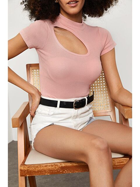 Xhan Pudra Degaje Detaylı Fitilli Bluz 2KXK2-45680-20 - S000033593-23490