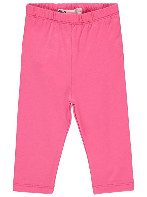 Civil Baby Düz Model Yan Dikişsiz 6-18 Ay Uzun Tayt - Pembe 6-9 Ay - S000202174-20024