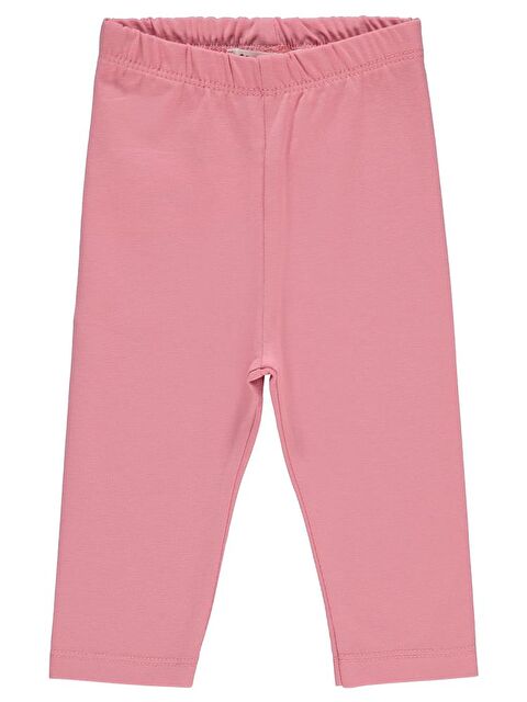 Civil Baby Düz Model Yan Dikişsiz 6-18 Ay Uzun Tayt - Pudra 9-12 Ay - S000202174-7152