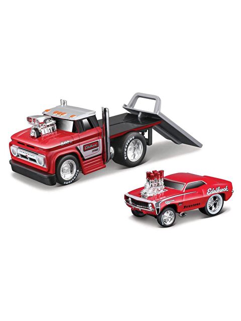 Maisto Muscle Machines Taşıyıcı ve Araç Set 1/64 02 59049 - S000196620-23173