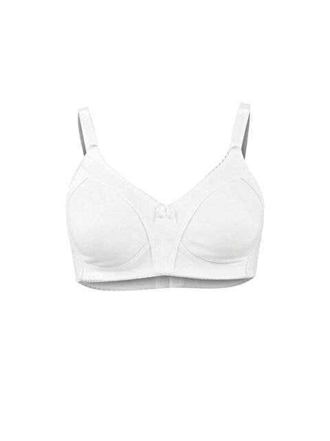 Liza Kadın Beyaz Toparlayıcı Jarse Ayarlanabilir Kalın Askılı Battal Kaliteli Sütyen - S000359123-20063