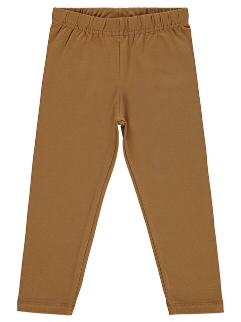 Civil Girls Basic 2-5 Yaş Tayt - Kahverengi 3-4 Yaş - S000251559-19413