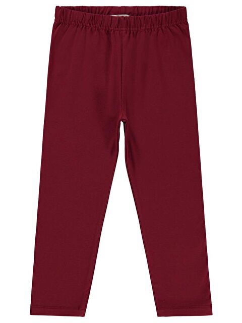 Civil Girls Basic 6-9 Yaş Tayt - Bordo 7-8 Yaş - S000251566-19951