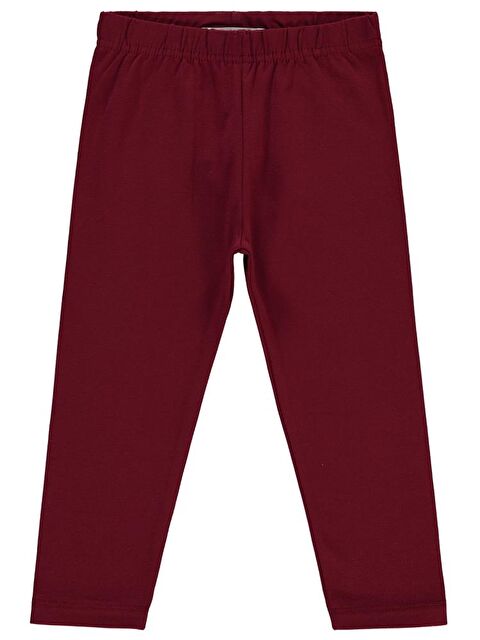 Civil Girls Basic 2-5 Yaş Tayt - Bordo 3-4 Yaş - S000251559-19951