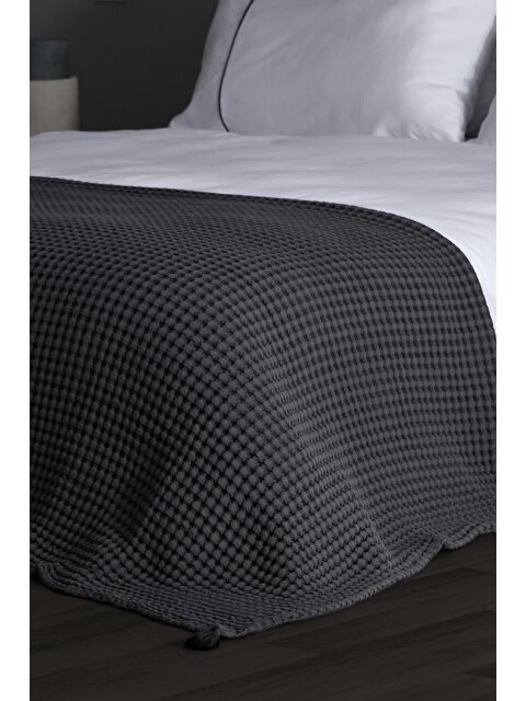 Casadora Baby 100% Pamuk Çift Kişilik Kalın Waffle Pike Örtü - 200x220 cm - S000064585-29351