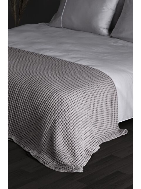 Casadora Baby 100% Pamuk Çift Kişilik Kalın Waffle Pike Örtü - 200x220 cm - S000064585-25636