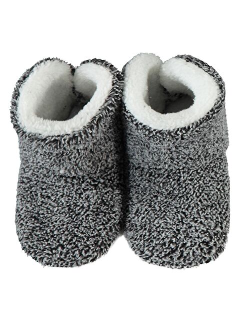 Civil Boys Düz Velsoft 20-28 Numara Erkek Panduf - Gri 20-24 - S000263850-20600