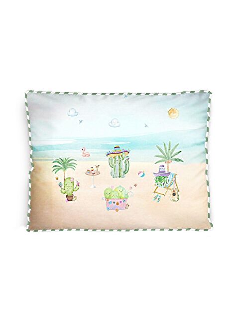 Casadora Baby Cactüs 100% Pamuk, Biyeli, Dolgulu Bebek Kırlent - S000212865-29488