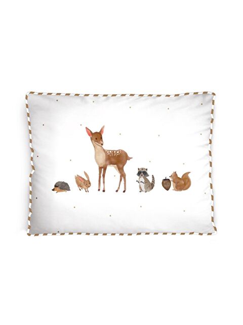 Casadora Baby Forest Amigos 100% Pamuk, Biyeli, Dolgulu Bebek Kırlent - S000212865-37319