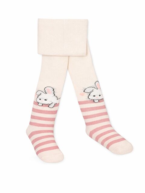 Civil Baby Mini Bunny 6- Bebek Kız Külotlu Çorap - Bej 18 Ay - S000485071-19928