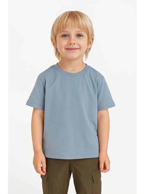 Miababy Unisex Basic Baskısız Tişört - S000400805-17234