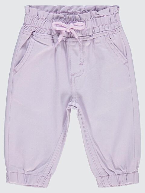 Civil Baby Bel Fırfırlı 6-18 Ay Pantolon - Lila 18-24 Ay - S000201944-17878