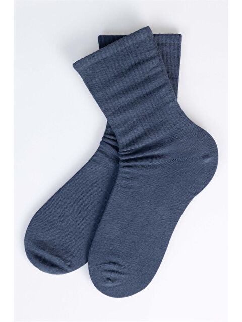 TUDORS Tudors Unisex Çizgili Kolej Tenis Çorabı