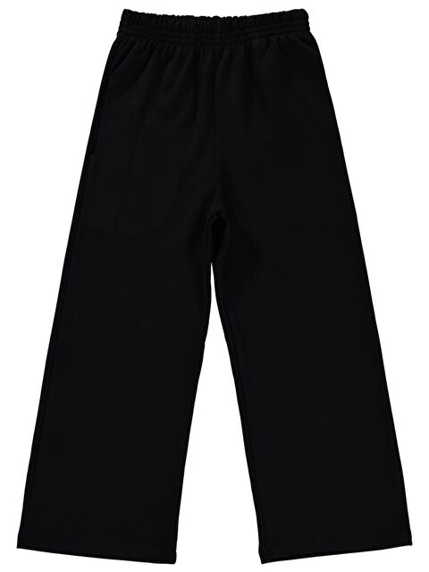 Civil Girls Düz 10-13 Yaş Pantolon - Siyah 10-11 Yaş - S000395589-19351